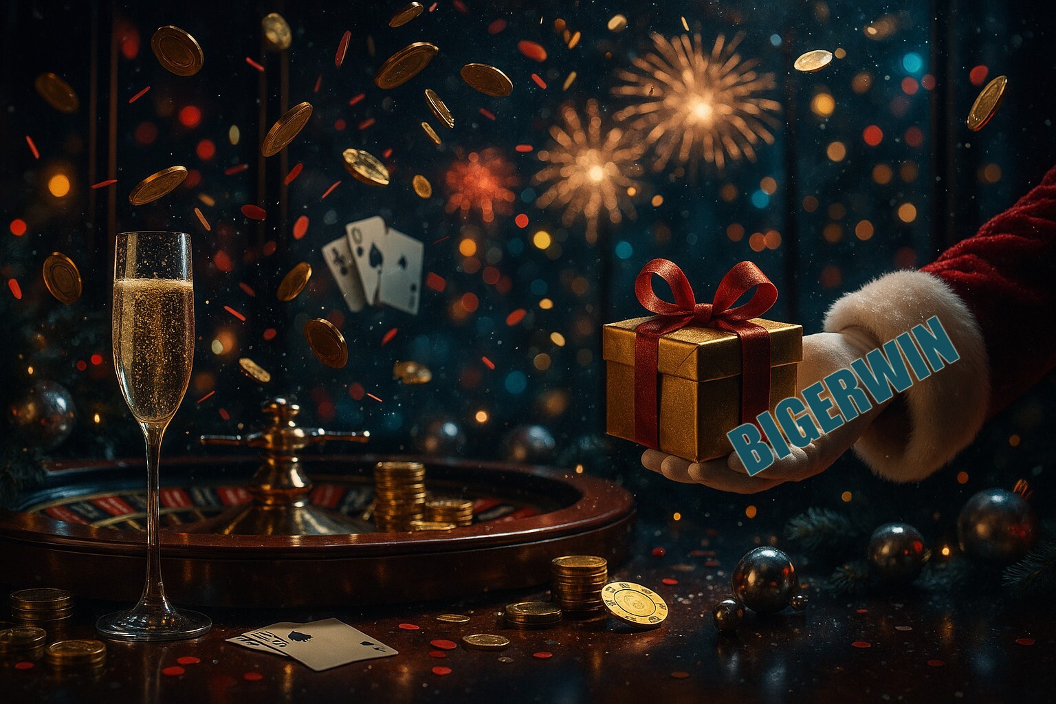 Promoções de Ano Novo no BIGERWIN